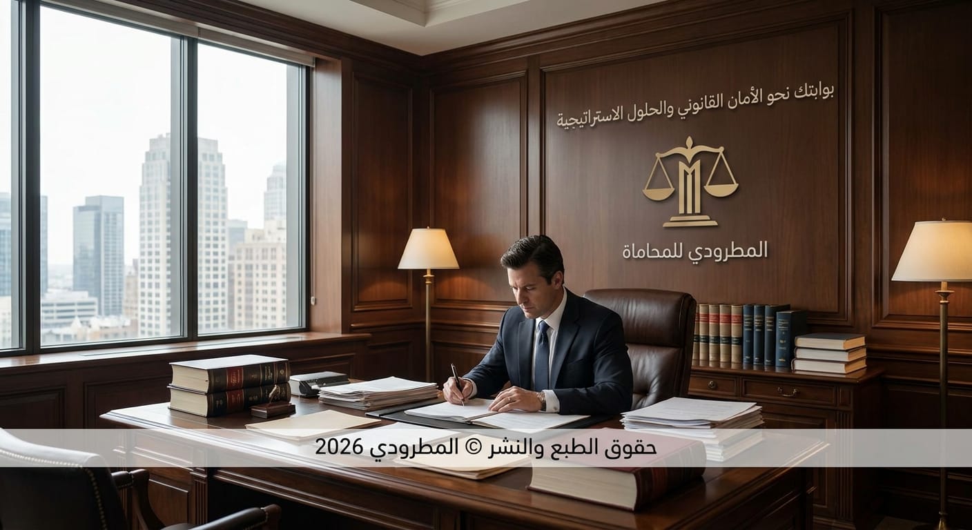 مكتب محاماة: بوابتك نحو الأمان القانوني والحلول الاستراتيجية 1 مكتب محاماة